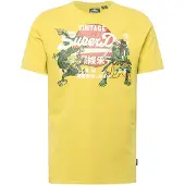 Superdry Superdrytil mænd. M1011990A Tokyo Vl grafisk T-shirt gul (XXL), Casual, Bomuld, Korte ærmer