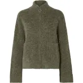 Selected Cardigan 'SLFSia Ras' grøn-meleret