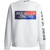 Red Bull Racing Colour Block Graphic Crew Sweatshirt