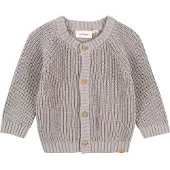 Lil´ Atelier Cardigan - NbnEmlen - Strik - Limestone - - 74 - Cardigan