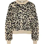 Noisy May Pullover 'NMCharlott' sand / sort