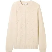 Tom Tailor Cable Crewneck Knit Trøje