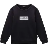 Napapijri Sweatshirt 'K B-Chamois' sort / hvid