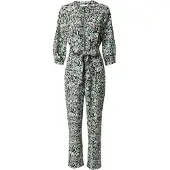 Warehouse Jumpsuit jade / sort / hvid