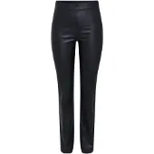 Y.A.S Zellu Bootcut Leather Bukser