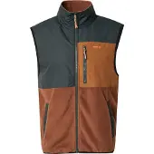 Iriedaily Vest 'Auf Deck' cognac / gran / hummer
