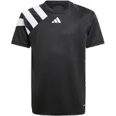 Adidas T-shirt - Fortore23 JSY Y - Sort/Hvid - - 8 år (128) - T-Shirt