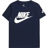 Nike T-shirt - Mørkeblå/Hvid - - 5 år (110) - T-Shirt