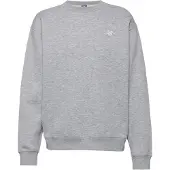 New Balance Sweatshirt Fleece Essentials Crew - Grå, størrelse Medium