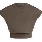 Adidas Power Boxy French Terry 3 Stripes 3/4 ærmet T-shirt