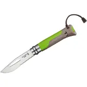 Opinel - Knive og værktøj - Couteau Outdoor T8 Terre/Vert til Unisex - Grøn