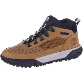 Timberland Timberlandtil mænd. TB0A5TPC2311 Greenstride Motion 6 Læder Bjergbestigningsstøvler Brun (42), Fast, Blonder, Casual, Sport, Udendørs, Bæred