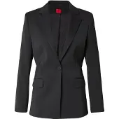 HUGO HUGOtil kvinder. 50516447 Blazer Atana sort (44), Casual, Party, Syntetisk, Klassisk