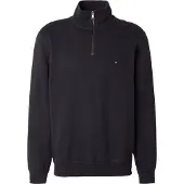 Tommy Hilfiger Essential Halv Lynlås Sweatshirt