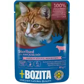 Bozita Bidder i gelé Sterilised 12 x 85 g – Oksekød