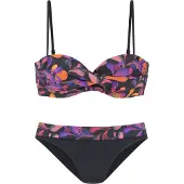 Vivance Bikini lilla / orange / rød / sort