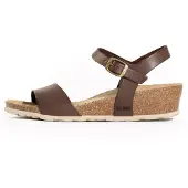 Bayton Sandaler med rem 'Wodonga' creme / brun / lysebrun