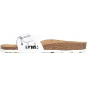 Bayton Pantoletter 'Athena' hvid