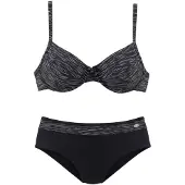Kangaroos Bikini grå / sort