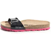 Bayton Pantoletter 'Prague' guld / sort