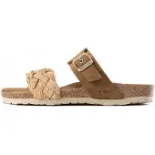 Bayton Pantoletter 'Carina' camel / brun
