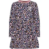 Hummel Kjole - hmlMarie - Pale Mauve m. Leopardprint - - 1 år (80) - Kjole