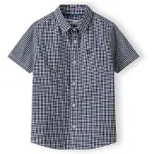 MINOTI Skjorte navy / hvid