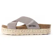 Bayton Pantoletter 'Penelope' grå / sort