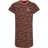 Hummel Kjole brun / guld / sort
