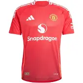 Adidas Herre MUFC Manchester United 24/25 Hjemme Ægte Trøje Mufc Red/Bright Red