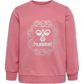 Hummel Sweatshirt - hmlLime - Dusty Rose m. Sølv - - 68 - Sweatshirt