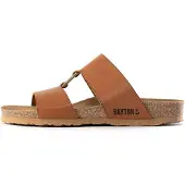 Bayton Pantoletter 'Navia' cognac / sort
