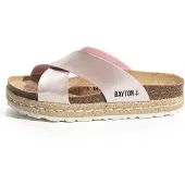 Bayton Pantoletter 'ARTEMIS' camel / rosé / sort