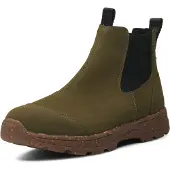 Woden Chelsea Boots mørkegrøn / sort