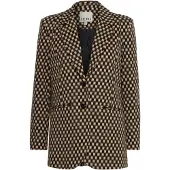 Ichi Blazer 'Kate' beige / brun