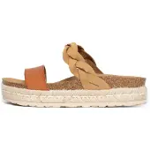 Bayton Pantoletter 'Clarence' beige / brun / karamel / cognac
