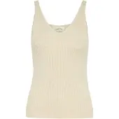 Cream Sticktop 'Dela' beige-meleret
