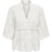 JDY Bluse 'JDYMAYA' hvid
