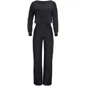 Winshape Jumpsuit ' JS101LSC ' sort / hvid