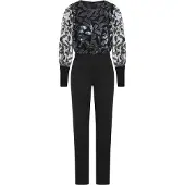 HotSquash Jumpsuit marin / natblå / hvid
