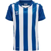 Hummel Spilletrøje Core Striped - Ægte blå/Hvid Børn, størrelse 140 cm