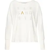 Elbsand Shirts sand / grå / hvid