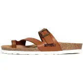 Bayton Pantoletter 'Biscaye' brun / sort