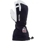 Hestra Army Leather Heli 3 finger skihandsker, mørkeblå