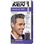 Just for men Touch Of Grey T45 Hårfarve Mørkebrun 40g