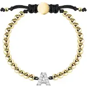 La Petite Story Boules Letter A Armbånd