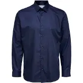Selected Ethan Classic Slim Skjorte Med Lange ærmer