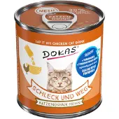 Dokas Schleck und Weg kattedrik med kylling Økonomipakke: 24 x 100 g