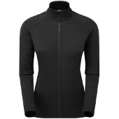 Montane F Protium Jacket, fleecetrøje, dame, sort