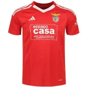 Adidas Benfica 24/25 Hjem Dame-t-shirt Med Korte ærmer